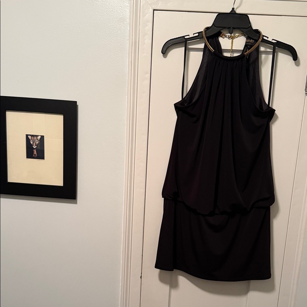 Laundry By Shelli Segal Black Mini Dress